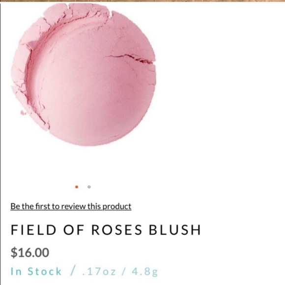 New with tags, full size Everyday Minerals blush - Picture 2 of 3